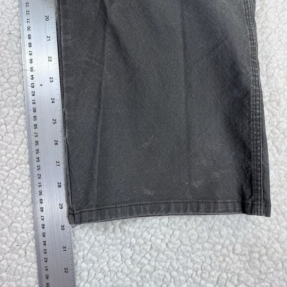 Dickies Jeans Men’s Size 42x30 Denim Canvas Carpenter Relaxed Fit Work Utility - Picture 10 of 12